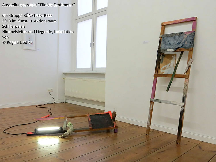 Ausstellungbeteiligung Fnfzig Zentimeter von Regina Liedtke 2013