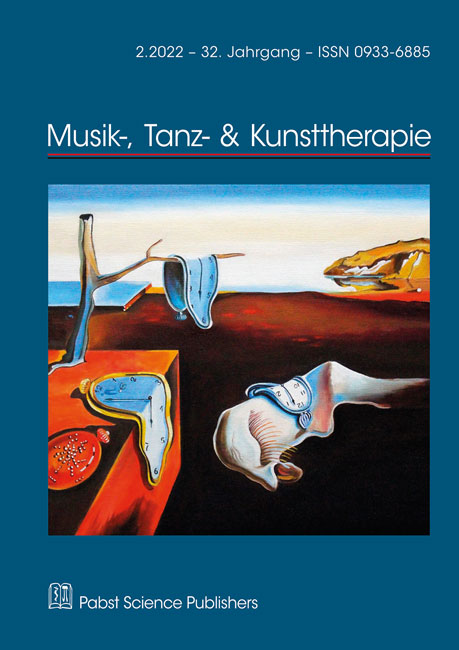 Cover Musik-, Tanz- und Kunsttherapie 2022 - 2